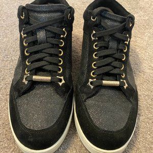 Jimmy Choo Sneakers with Sparkle Accents